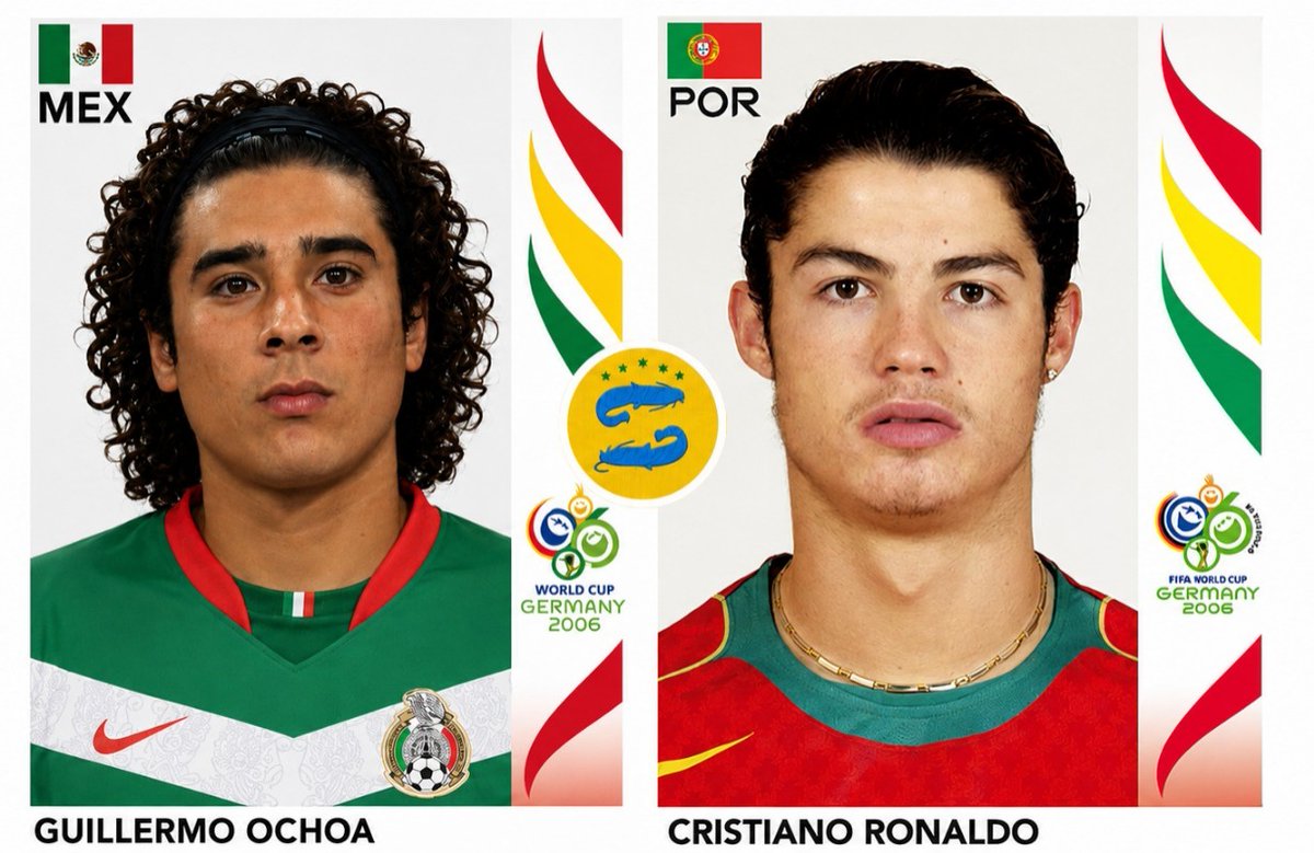 BagrescoreBr's tweet photo. 🚨 Informação:

Apenas 2 jogadores jogaram 6 copas sem fazer um gol em mata mata, Guilherme Ochoa do Mexico e Cristiano Ronaldo https://t.co/EeO2XtdzP1