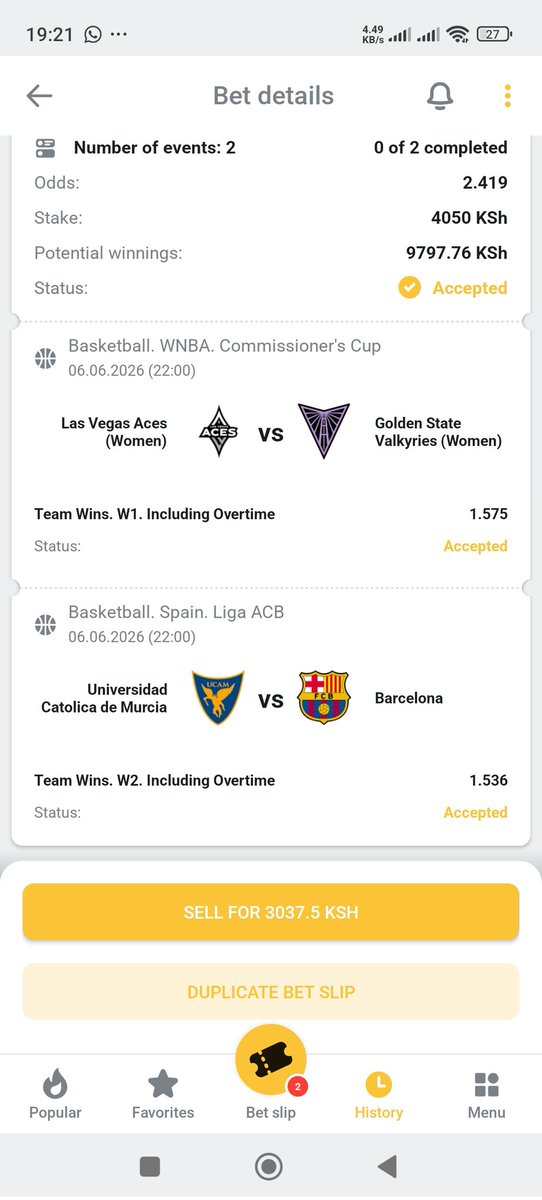 Vela_Sports's tweet photo. Paripesa Slip chronicles 💰

👉Paripesa Reg link //⬇️
https://t.co/gNxBKHfoGD

Free Stake Promocode: VELA8 

Betslip code: HHR5 https://t.co/Q8gw6Kv5i9