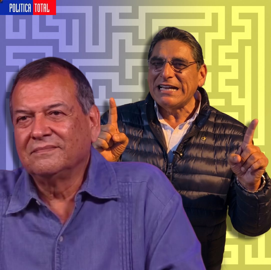 POLITICATOTALpe's tweet photo. Jorge Nieto y Carlos Alvarez mantienen posición de no adhesión en segunda vuelta:
♦️Ambos excandidatos aprovecharon últimas horas del viernes para críticar a Keiko Fujimori y Roberto Sánchez, en un caso por las denominadas "leyes procrimen" y en el otro por cercanías al "Movadef"