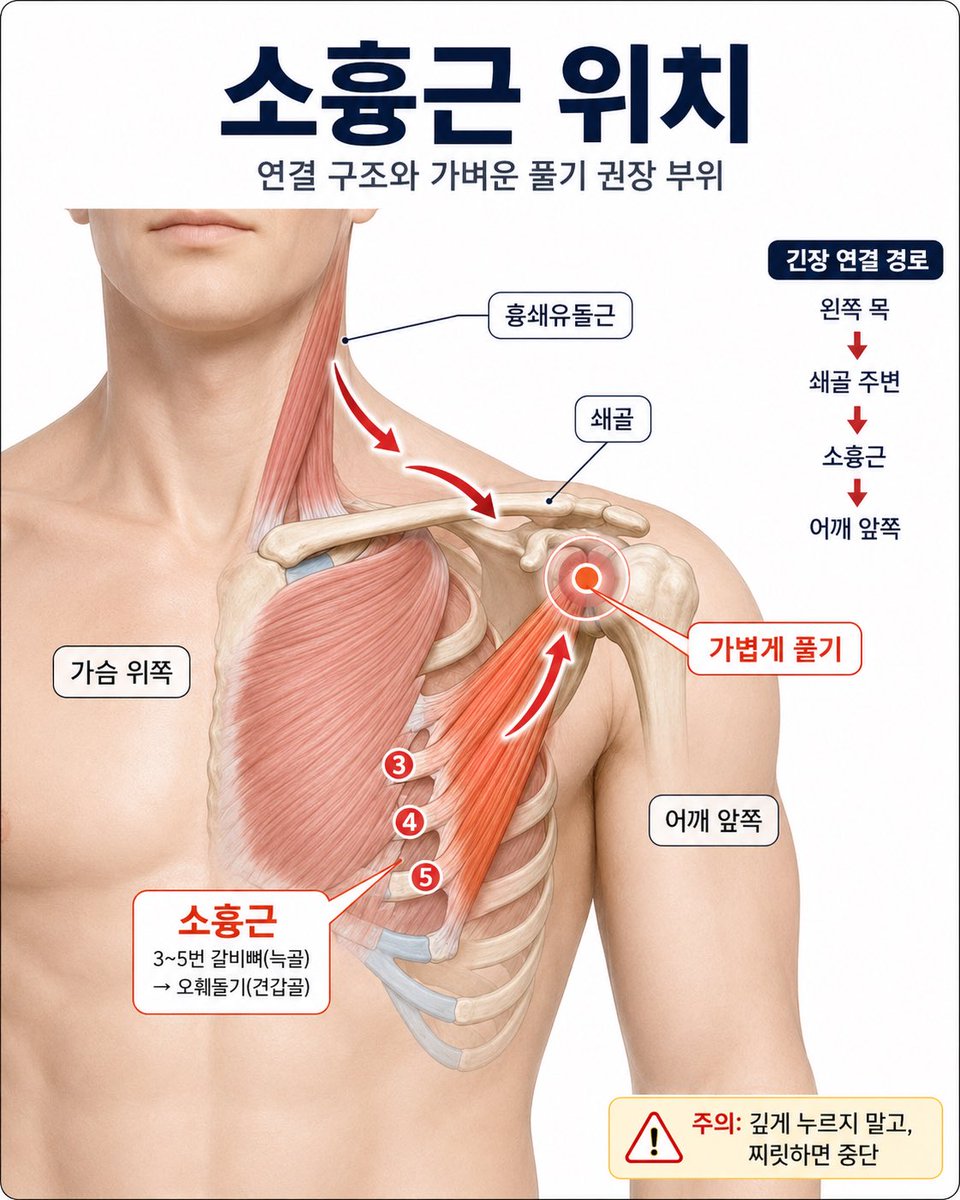 thingthingthin's tweet photo. 2시간… AI 질문하며 뭉친 근막 푸는 중. 신경 관련 약이 하나도 소용이 없으니 뇌 신경이라도 다른 원인도 있을 가능성… 약간의 답은 소흉근…. https://t.co/JMzUESXnCh