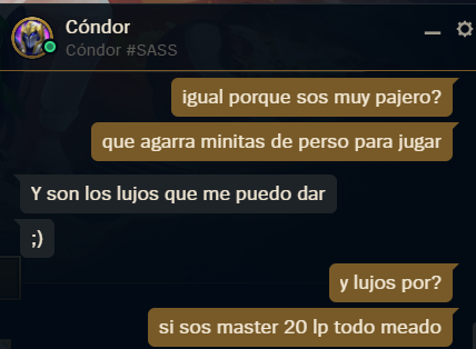 Kendowar1's tweet photo. ya saben chicas  cóndor#sass esta disponible https://t.co/1Q8kOyyIku