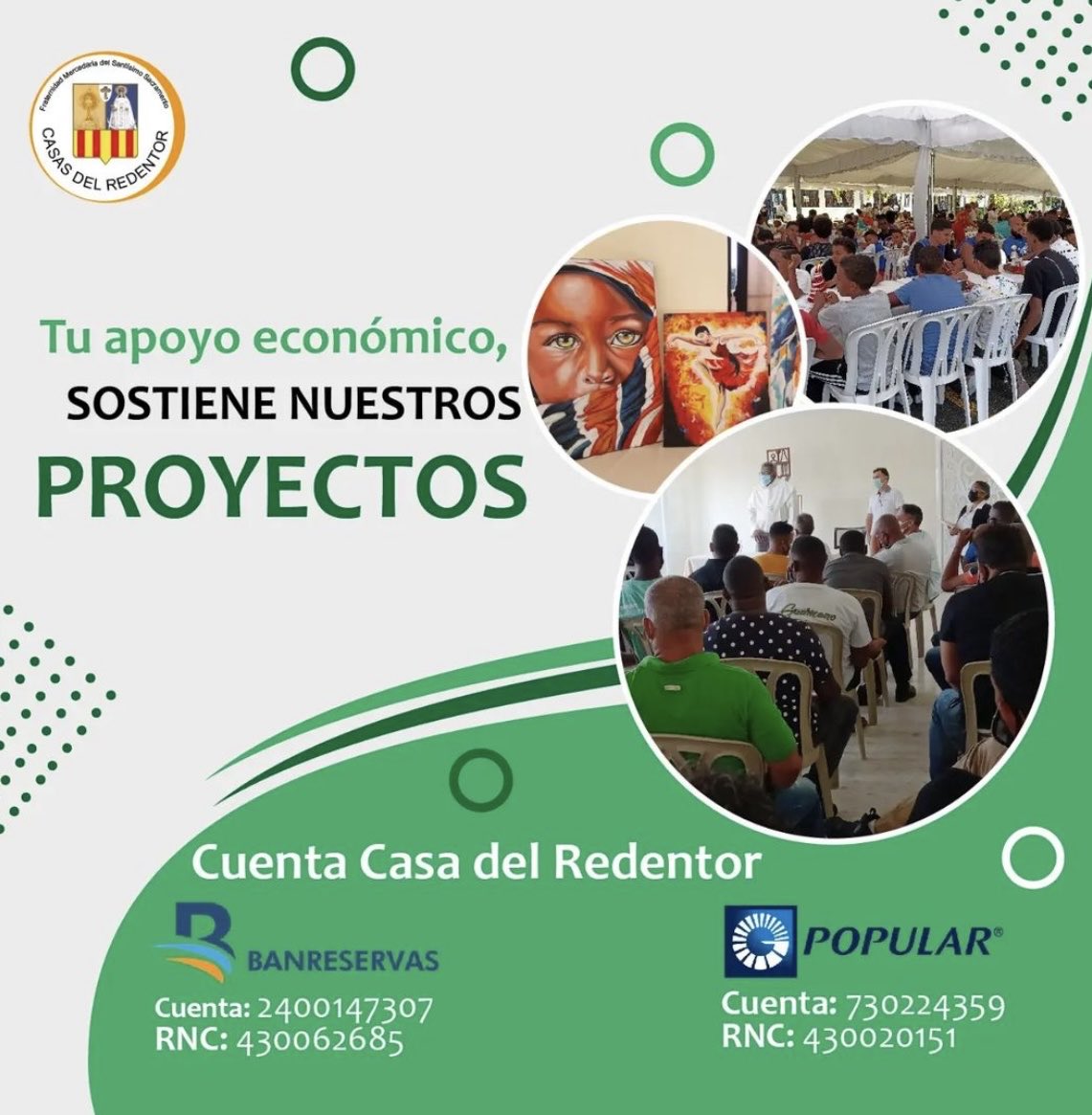 PARISTIDESJR's tweet photo. Respalda los programas de Las Casas del Redentor.
Virtudes y valores culturales, artísticos y cívicos, educación, salud.
El desarrollo humano integral de las familias, prevención del delito.
Reinserción social. 
Adultos mayores.
Madres solteras. https://t.co/qJlC1tW7aK