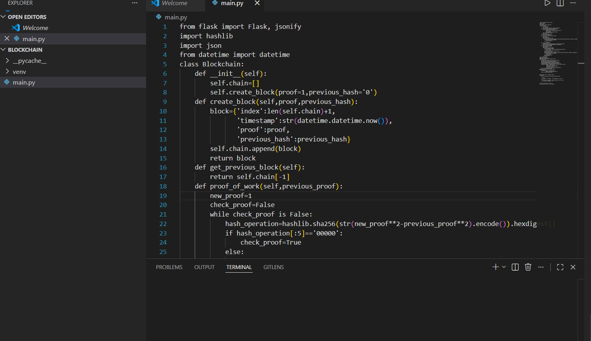 _san_520's tweet photo. #LSPPDay5
Implemented blockchain from scratch using Python.
@lftechnology
#60DaysOfLearning2026 #LearningWithLeapfrog https://t.co/SosoH5KBDp