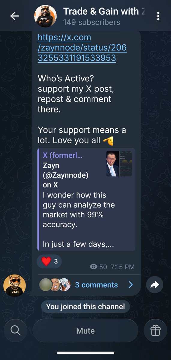 mrasrix's tweet photo. @Zaynnode ✅Reposted 

✅Turned on notifications

✅Joined telegram channel

My wallet address👇
0x6dce569579ac83bcb6e081694c4ad0623671f9f9 https://t.co/f2szXDdCOe