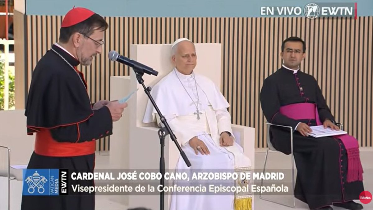 Javimarenas's tweet photo. El Cobo masonazo traidor este se cree que la Iglesia es una simple ONG reducida a dar macarrones a moros.

Qué asco macho. https://t.co/SWoFGEM7Jq
