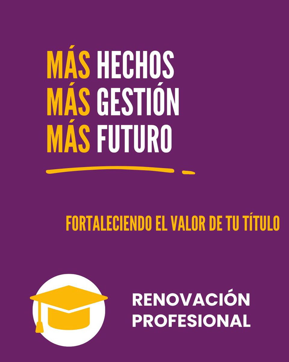 r_profesional's tweet photo. 💜 Lista 1 Renovación Profesional ➕ @innovacion.compromiso 

Más Hechos. Más Gestión. Más Futuro.
🎓 Fortaleciendo el valor de tu título.

 🪪 Recordá llevar tu DNI físico.

#RenovacionProfesional #EleccionesUNCUYO2026 #UNCUYO #FCEUNCUYO #EgresadosFCE https://t.co/WoXxpV3DCm