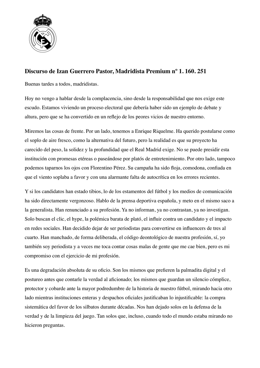 IzanGuerrero's tweet photo. Carta de Izan Guerrero Pastor, Madridista Premium nº 1. 160. 251.

@Florentino2026_ @realmadrid https://t.co/9FH6n7D5c2