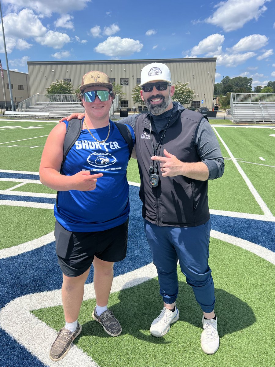 Ulice_Sauls_IV's tweet photo. After a good camp, BLESSED to receive an offer from @Shorter_FB #flyhawks
@KJOTISSR @coachmorrison58 @GACFBRecruits
@GACFootball
@Velocity_FB @Velocity_JM @KingNick66
@NEGARecruits @GDPsports
@RecruitGeorgia @sixstarfootball @SoutheastElite_ @coachtwoff
@TrentonLuera14 https://t.co/DC8y6OT081