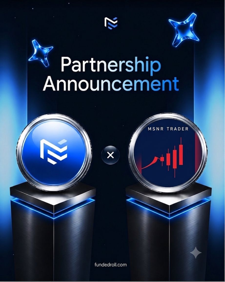 Msnrtrader's tweet photo. I am thrilled to announce my official partnership with @FundedRoll , one of the best firms in the industry. Let's get the work started 💪 https://t.co/U9c3tHWVIK