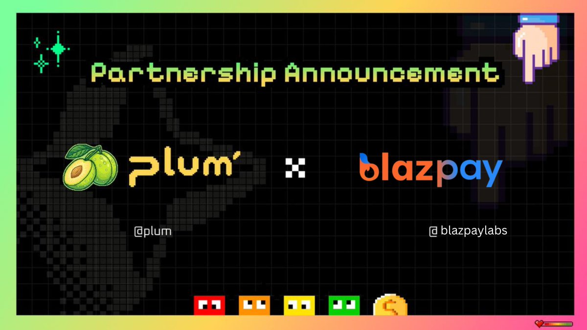 plum_meme's tweet photo. 🤝 Plum Protocol × @Blazpaylabs

Excited to collaborate with @Blazpaylabs, the AI-powered DeFi platform backed by a 1.2M+ strong community.

By combining conversational AI with seamless cross-chain DeFi tools, Blazpay AI is making crypto simpler and more accessible for users worldwide.

Together, we’re pushing forward smarter onchain experiences and the future of Web3 infrastructure ⚡️