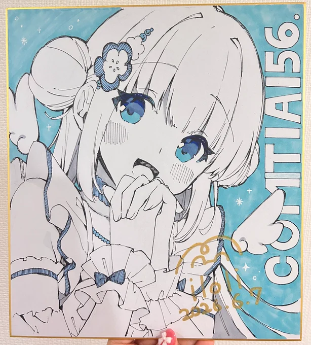 色紙できました