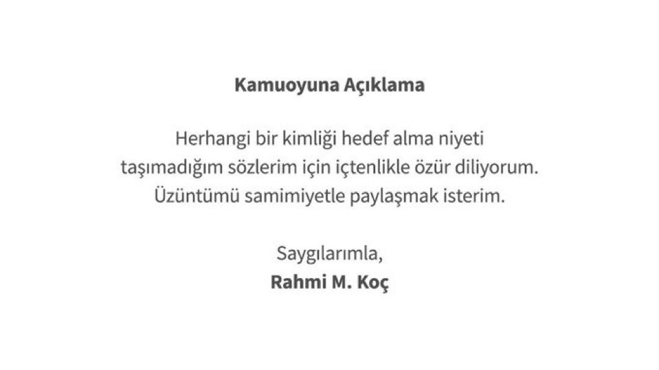 Egurbas_tr03's tweet photo. Kürt kardeşlerime yönelik bu faşist hakaretinizden dolayı sizleri kınıyor, özrünüzü kabul edemiyorum. 

Samimiyetinizi, RTE’ye karşı dik durarak göstermenizi temenni ediyorum!

@kocholding https://t.co/Z2PVjO6XIP