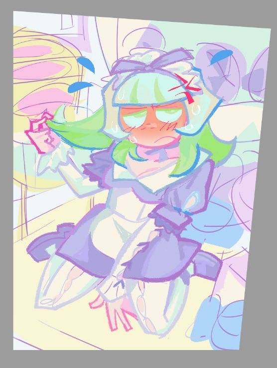 mypmblwka's tweet photo. these were supposed to be matching pieces but i didnt feel like finishing the maid one https://t.co/DpM6406rFi