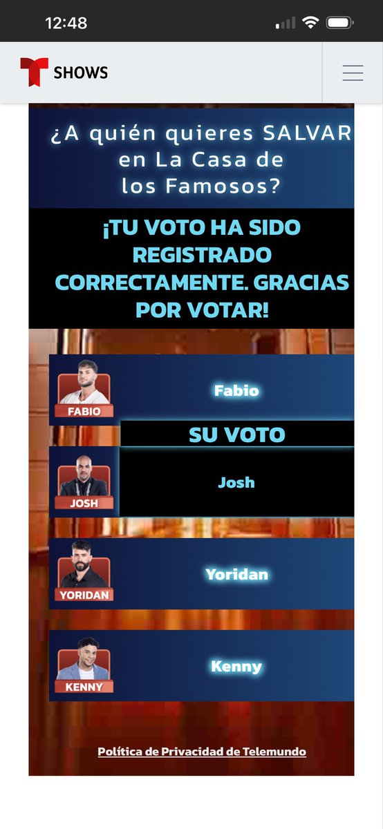 Turcios_X43's tweet photo. Vamos a seguir votando por #JoshHastaLaFinal #JoshMartinez #TeamJosh #TeamPitbull #GuerrerosdelaLuz https://t.co/E8jzWqWz5g