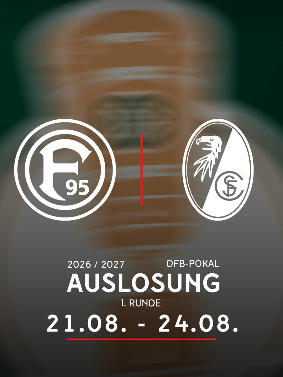 F95_jp's tweet photo. DFBポカール第１回戦の対戦相手は@scfreiburg に決定‼️

皆さんの意見は❓👀🏆

#フォルトゥナ | 🔴⚪️ | #DFBPokal https://t.co/wCGh4z6QxL