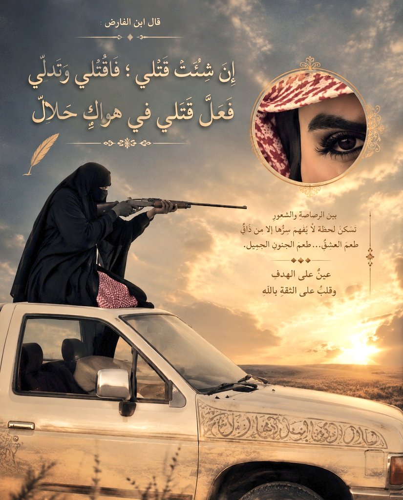 suida95's tweet photo. @sssalehalsaleh حين يجتمع سحر الشعر بعذوبة الاختيار،
يولد الجمال مرتين:
مرةً في بيت ابن الفارض،
ومرةً فيمن أحسن انتقاءه ونشره.

دمتَ يا متوكل راقياً في حرفك،
فإن للذائقة الرفيعة حضوراً لا يُخفى.

#المتوكل_على_الله
@sssalehalsaleh https://t.co/sjQakDIk2m