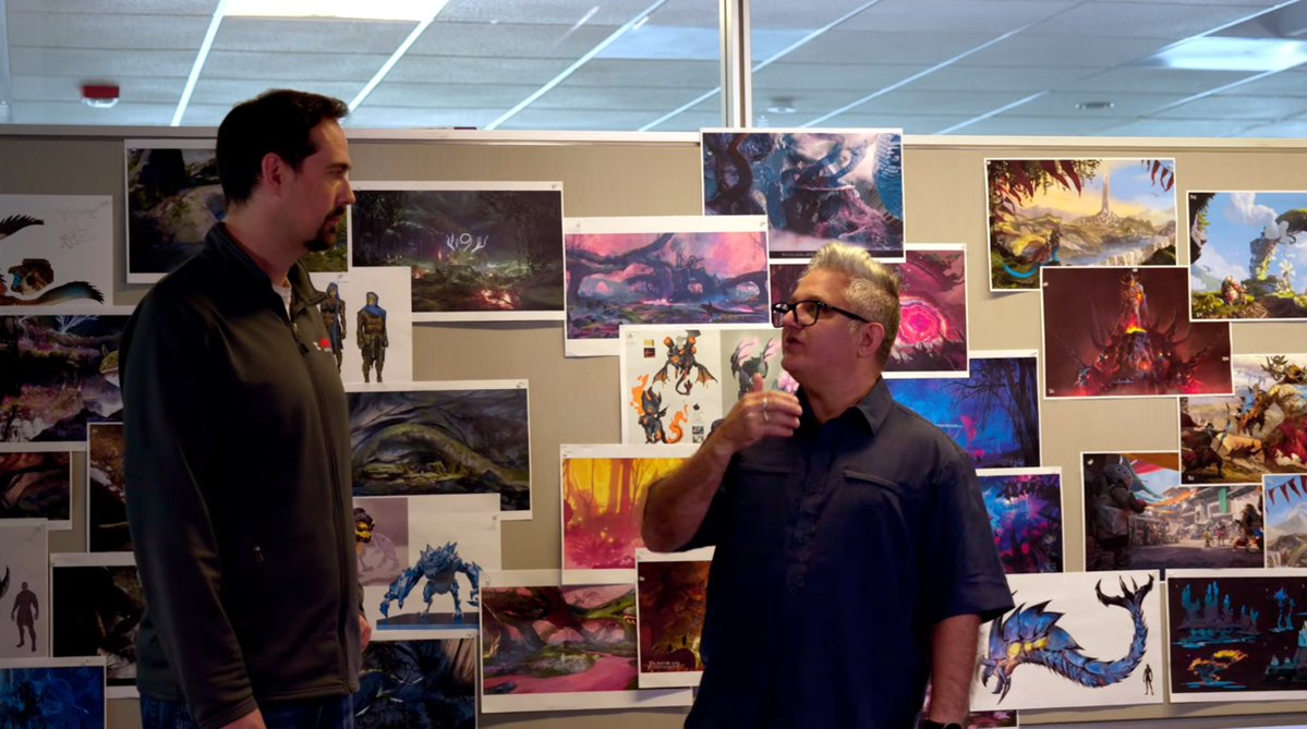 TyriasRC's tweet photo. Oh wow, ok, the summary:
GW2:
· New WvW map (beta this year)
· HoM for GW3
· Modernize and polish Gw2 (old content to new standards, like Zhaitan fight)
· New map of Orr (free)
· No new DLC before GW3
· Performance upgrade
· QoL forum

Gw3: Tuesday

More info in the coming months https://t.co/xxi4PSKePT