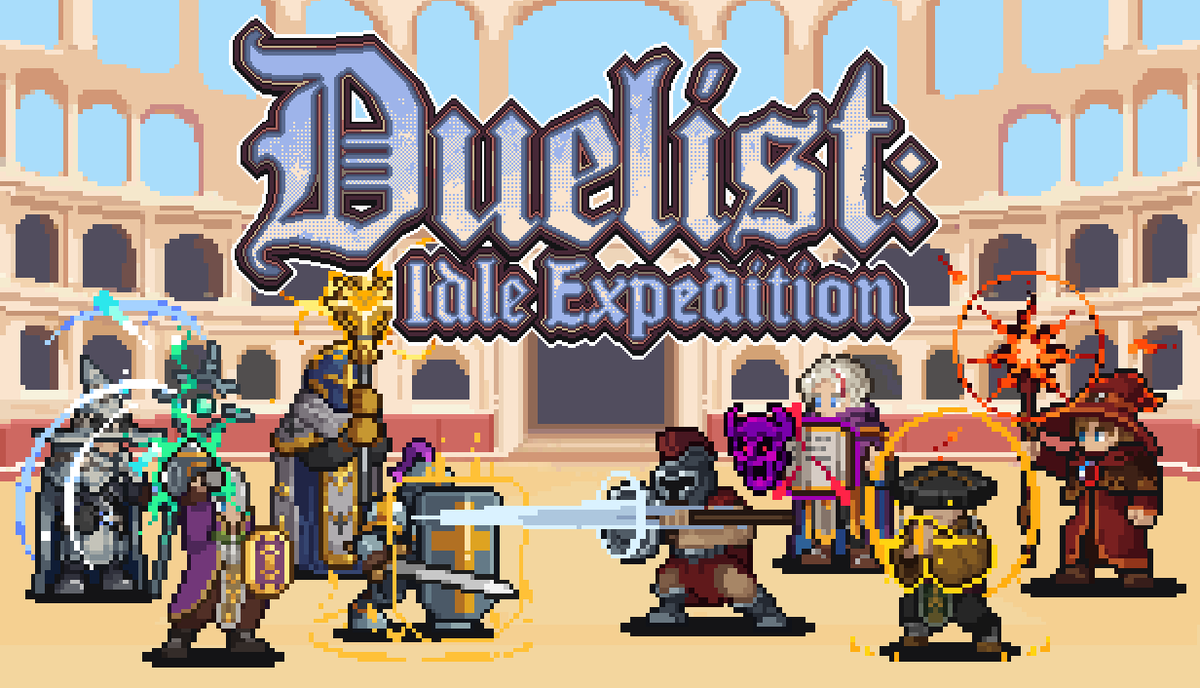 DuelistGuild's tweet photo. @IndieCade JRPG Taskbar Idle game! https://t.co/9RlnudKa2m