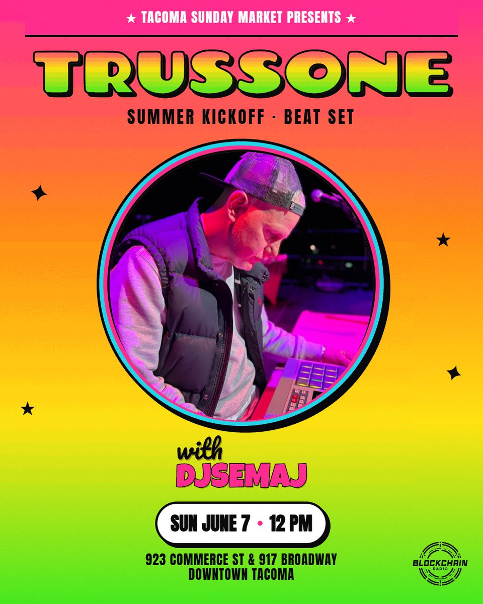 BlockChainRdoFM's tweet photo. Come help welcome TrussOne into the metaverse for his first performance in @cryptovoxels https://t.co/h97I7n91ja - 6/7 at Noon PST https://t.co/YYBMtkK6Yd