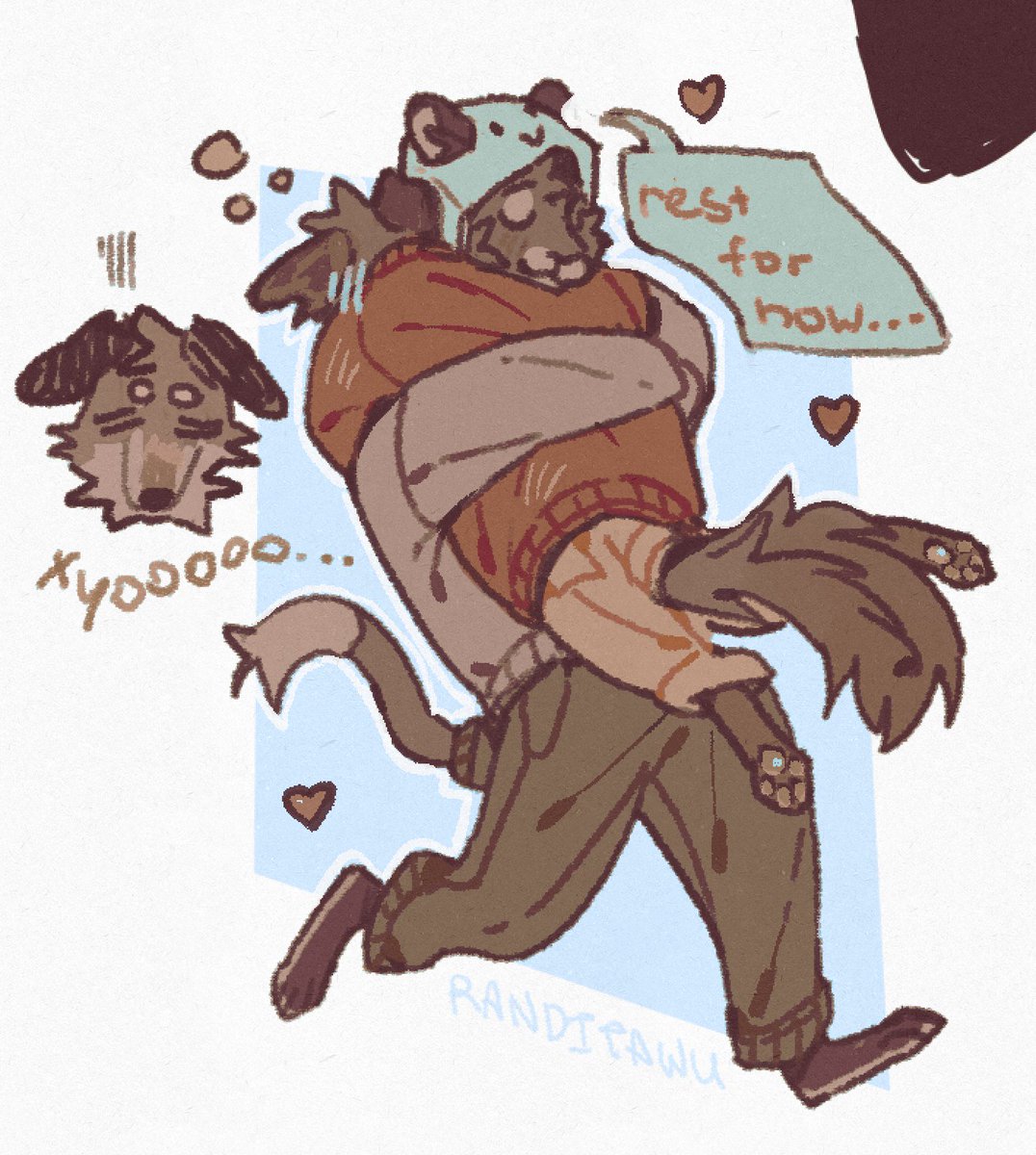 randitawu's tweet photo. overworked yotey https://t.co/S0Hti7SPVe
