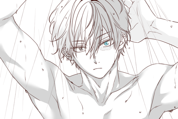xxLatteMochaxx's tweet photo. 🍰🛁🫧（再掲
おふろの日にお風呂入る前に３０分で殴り描いたrkgk https://t.co/X0fgQXP8v1