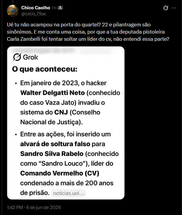 stanizen's tweet photo. @celio_79ac @JFreiress_ @XBR Você está me acusando de ser golpista sem ter provas.

Vai me denunciar? https://t.co/fSIFFuGZzn