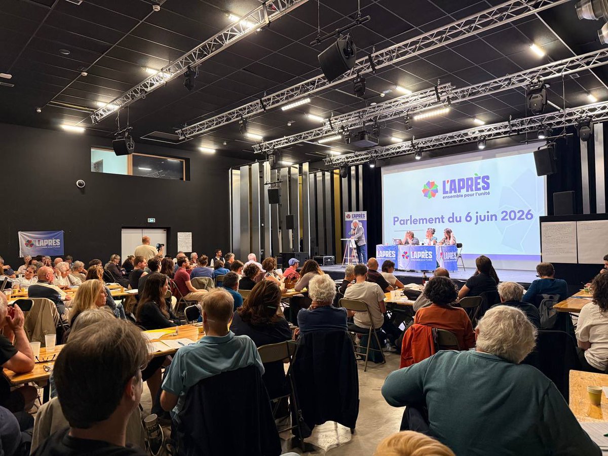 apres_59's tweet photo. 🟣 Parlement de L’APRÈS 

À Saint-Ouen aujourd’hui, les https://t.co/O7I9MkKBxM des sections départementales de L’APRÈS étaient https://t.co/3OyCfBj7E7 pour le rendez-vous démocratique de notre parti. 

Ligne politique, stratégie, organisation interne, tout est tranché ensemble ! https://t.co/f4yFI1J8Yt