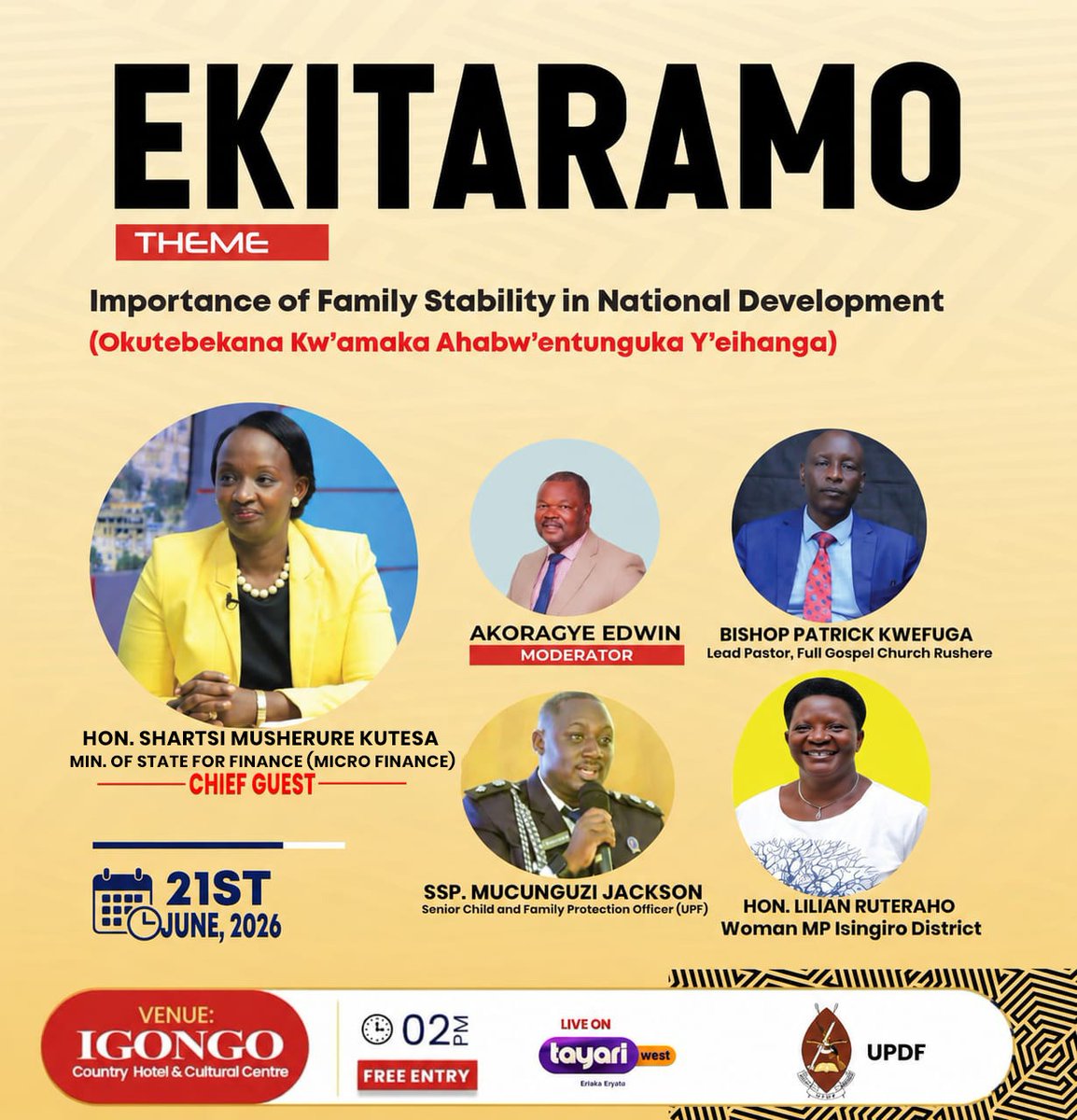 ekitaramo's tweet photo. Happening soon! https://t.co/lO1e5UfjaZ