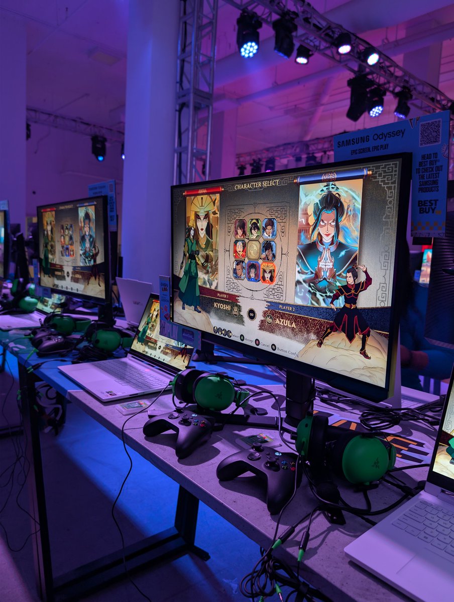 avatar_fighters's tweet photo. Wanna dunk on your opponents with Kyoshi?

Come stop by our booth at #SummerGameFest or #IGNLive @ID_XBOX to play as Kyoshi and everyone else in all their glory. https://t.co/PP9Nkv7QNI