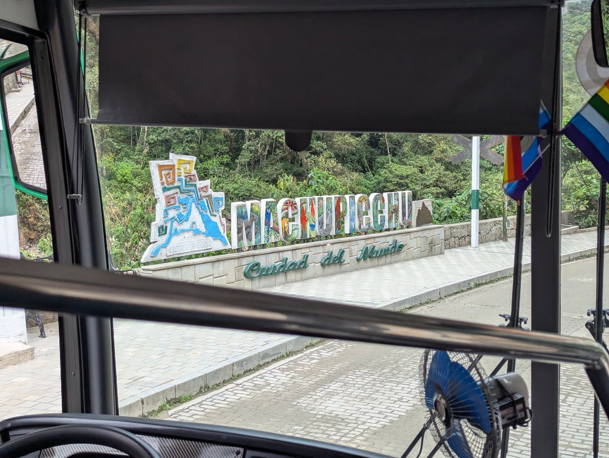 KrisonStrings's tweet photo. Macchu Picchu 1/3 - Journey 
We arrived in the  village by train. It was made in 1901 and grew with the railroad and boomed to promote tourism. Its name is Hot Water because it has natural hot springs. https://t.co/lUdhQmHcK2