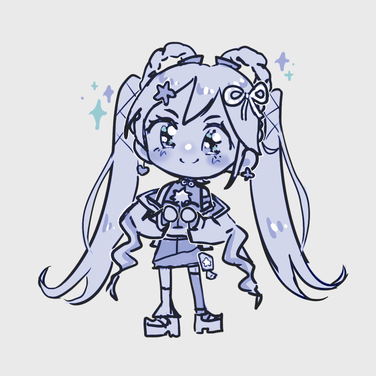 DrawMikie's tweet photo. Miku magical mirai 2025 🌟 https://t.co/LC8u4ZsuAN
