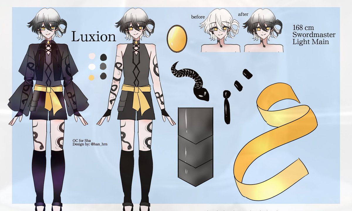 han_hrn's tweet photo. Designing oc for @_anshaccan 
#originalcharacter https://t.co/DB3xSAl76n