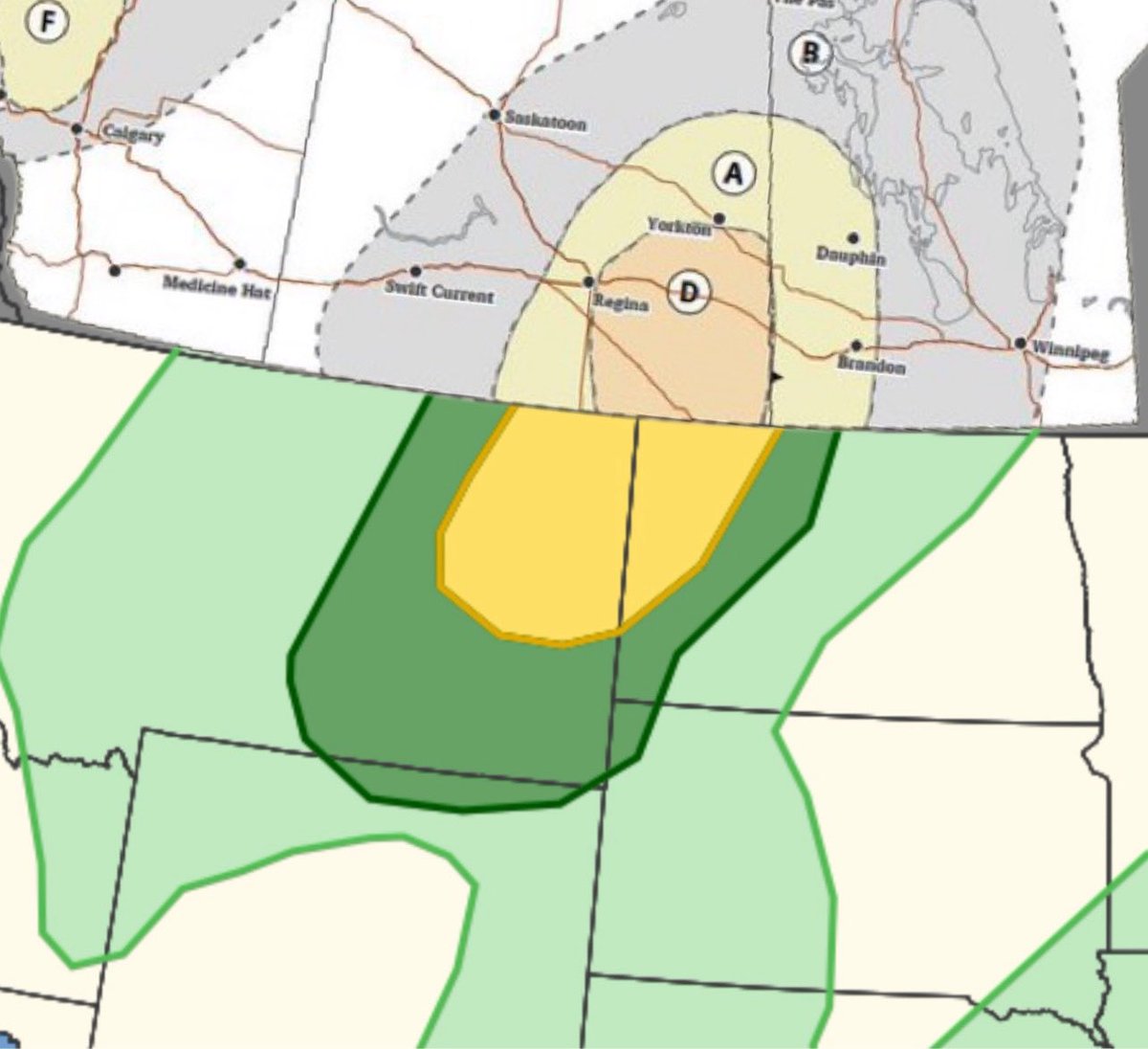 3D_Stuff_'s tweet photo. @ReedTimmerUSA A high risk in Canada is a slight risk in USA lol. https://t.co/5eTrbR2KY2