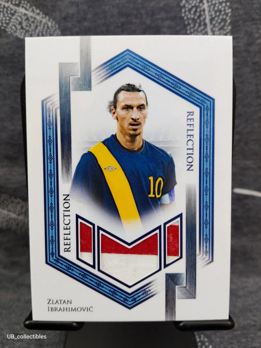 Lychee152's tweet photo. Zlatan Ibrahimovic | 2024 Futera Unique Reflection Patch 5/9 - AC Milan https://t.co/BXSAPas81F