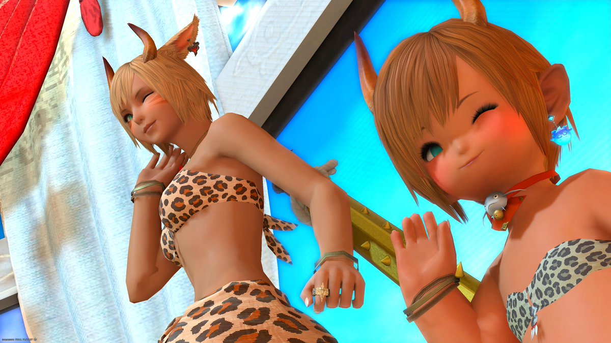 Akt_Akt48's tweet photo. クラちゃんとおそろ😊

#LocoBeach_ff14 https://t.co/hvlRcwDjHr