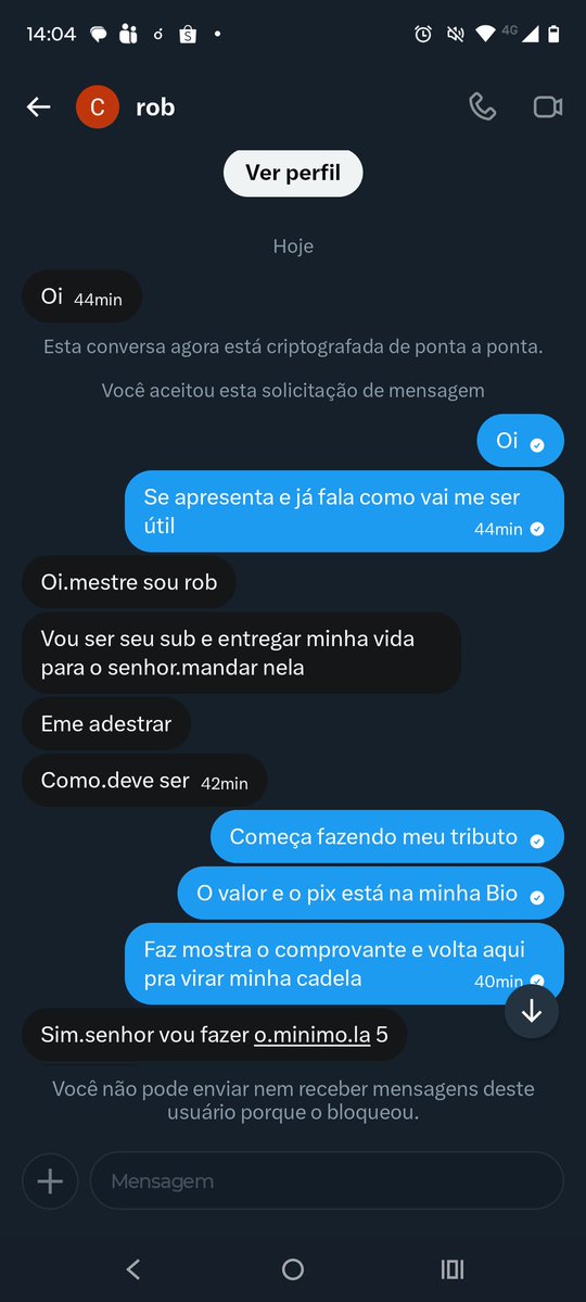 Aristocrata3r's tweet photo. Lição de hoje.
Não seja um Rod

Fica a dica pros submissos
E pra outros Doms https://t.co/EvpTrb2XFm