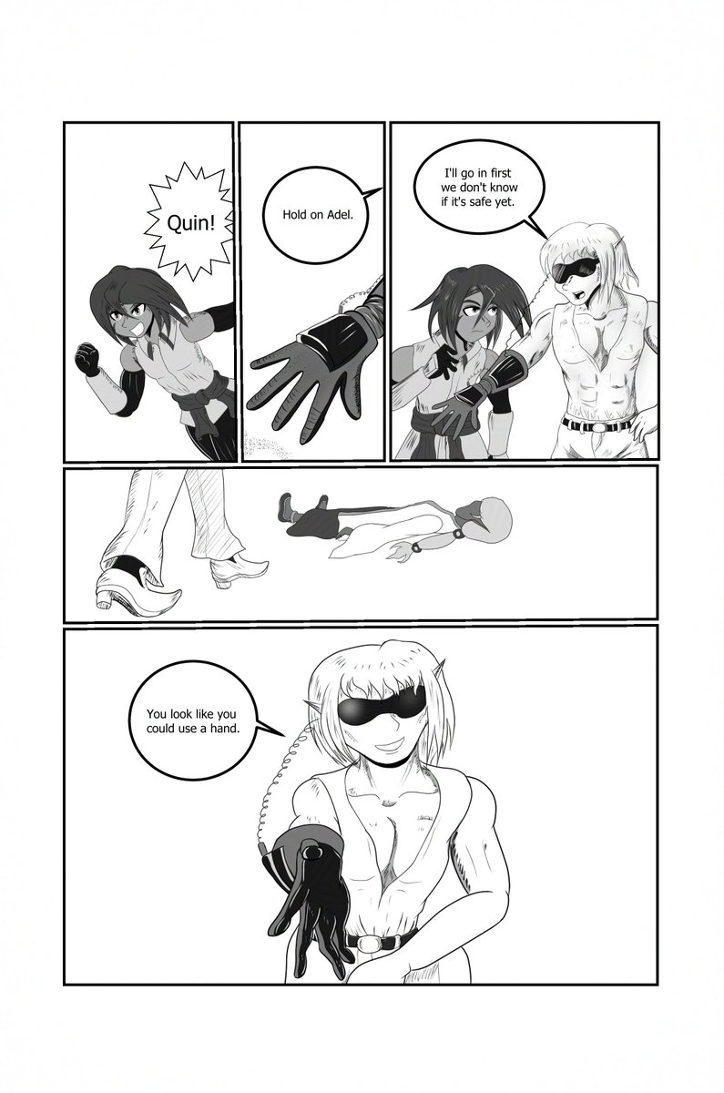 Zanneck20's tweet photo. New WIP page. Working on this chapter for about 6 months now. I had to go through a lot to get this far. To be honest I didn't think this would ever get done. About 5 or 6 more pages left. https://t.co/oQJG4ZHcV6