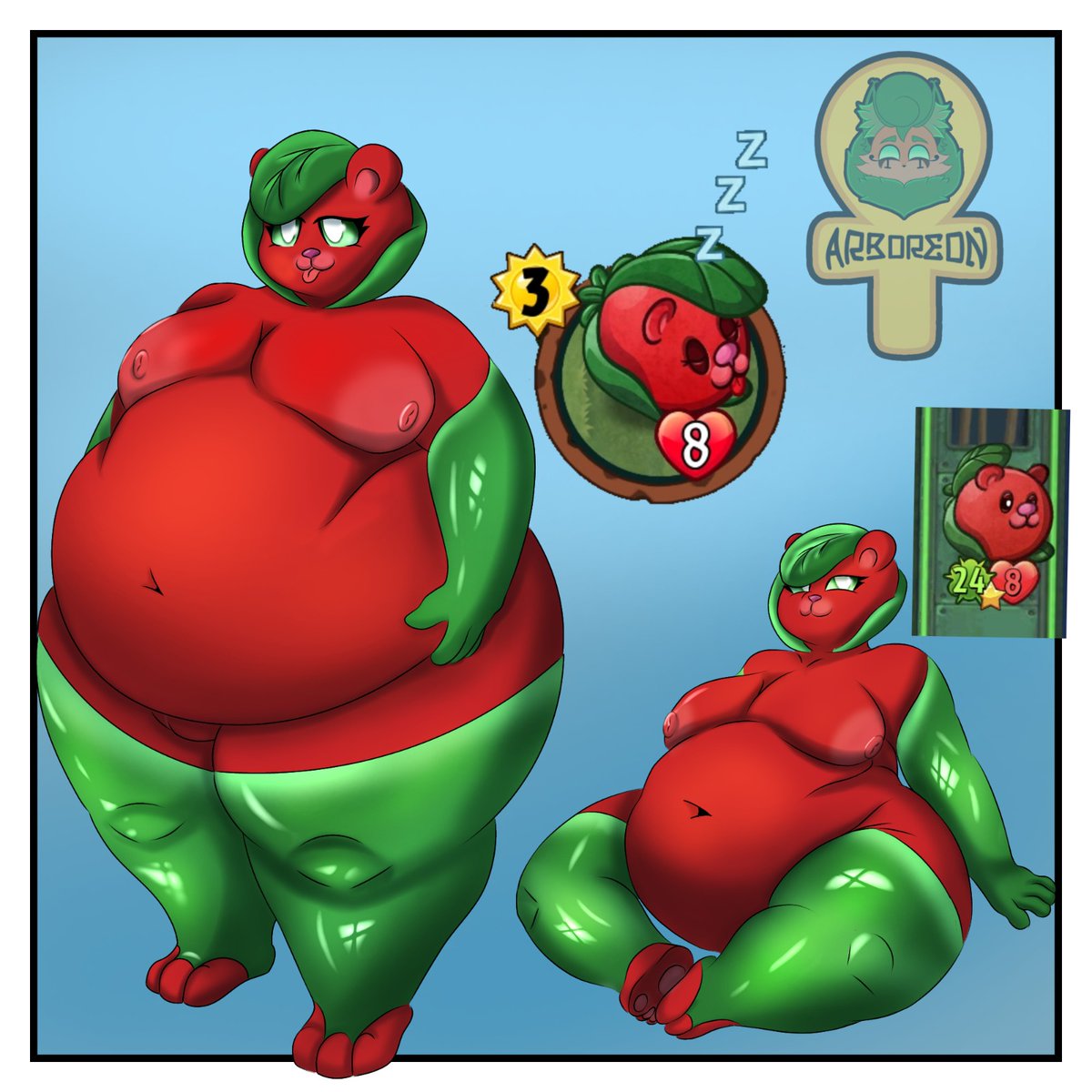 arboreon_EX's tweet photo. hibernating beary to pvz heroes NSFW art

#nsfwtwt #furry #pvzheroes https://t.co/T3aPAzAP4X