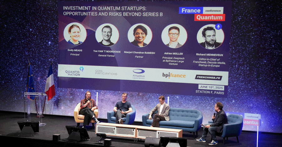 jyves94's tweet photo. ⚡️#FranceQuantum 🇫🇷 : Sommet européen exclusif consacré à l’écosystème #Quantique ✨
L’édition 2026, placée sous le thème « #Quantum Converge, l’écosystème quantique français et européen se réunit à #Paris », se tiendra le 16 juin à #StationF
https://t.co/eEaOwJA38I https://t.co/Jlsxw8iUZY