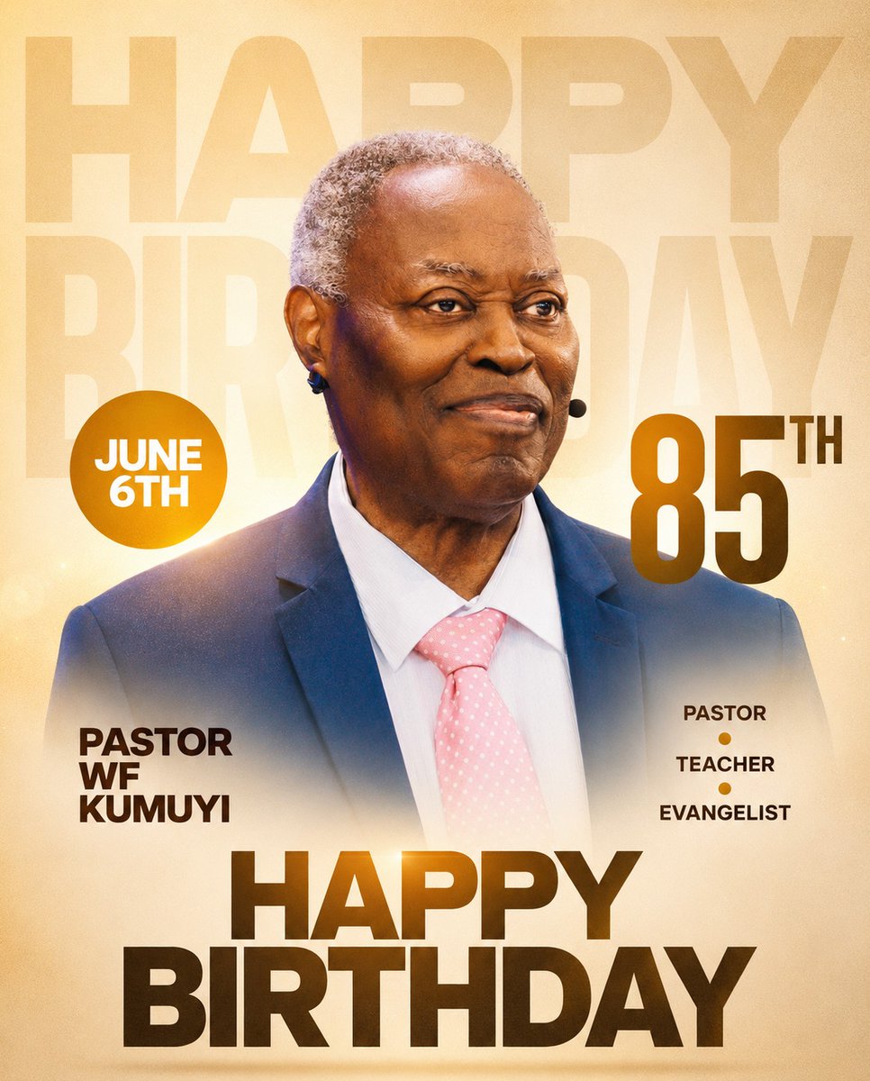 TheDLvoice's tweet photo. At the end of the day, eighty-five years is a long time, and while some have built sandcastles on quicksand, Pastor Kumuyi has built a legacy that will stand the test of time. https://t.co/IYnhYDU5nA