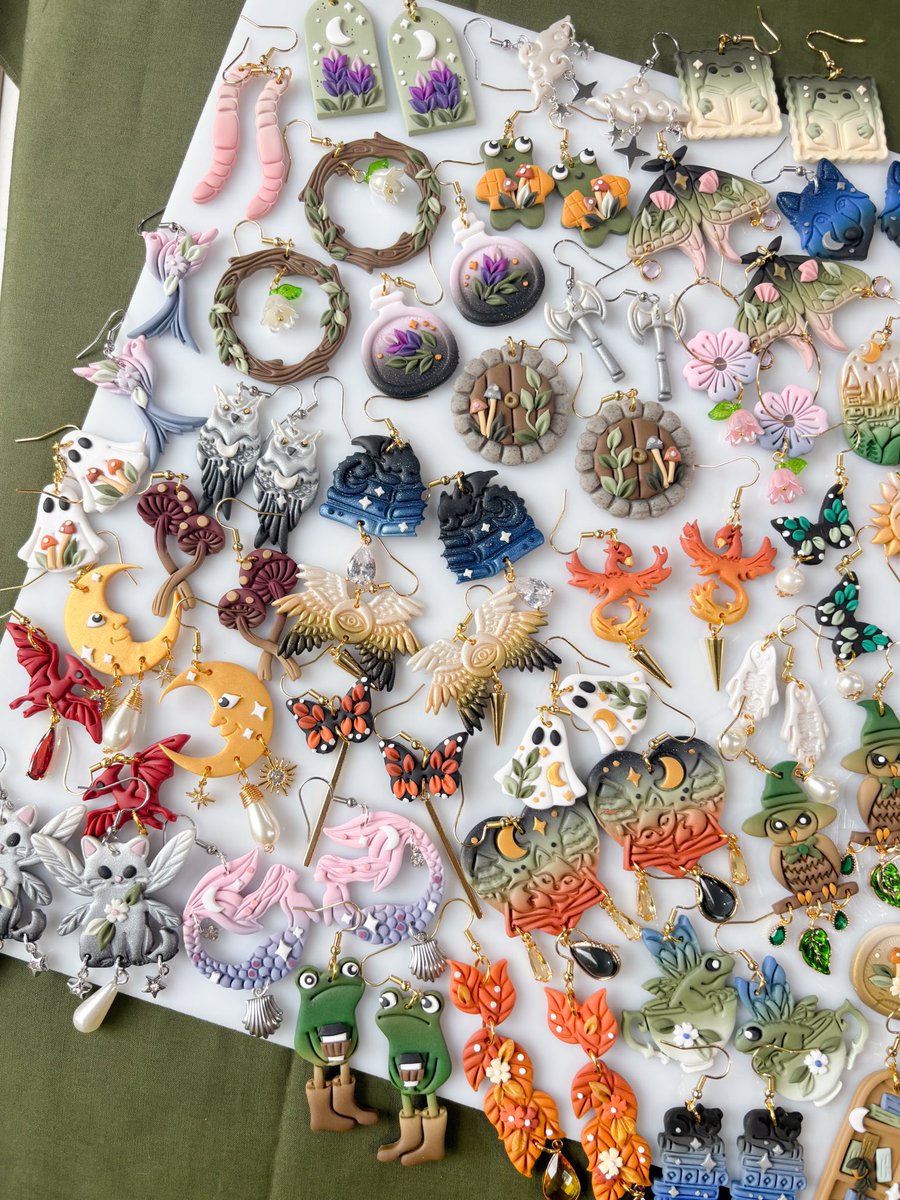 peripheralUS's tweet photo. is the forest witch aesthetic too niche or are u down. pls be honest.

the forest-core earrings are ONLINE now!!🪾🧚🏻🍃✨ https://t.co/EcUo9F1RbL
