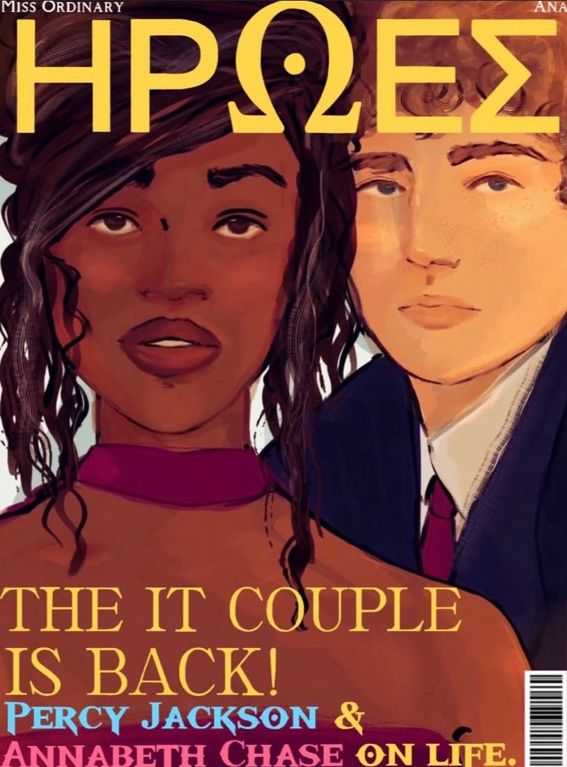 percab333th's tweet photo. HEROES MAGAZINE. By @forpercyy and me. Featuring #PERCABETH (thread) https://t.co/Fym9MaK1sf