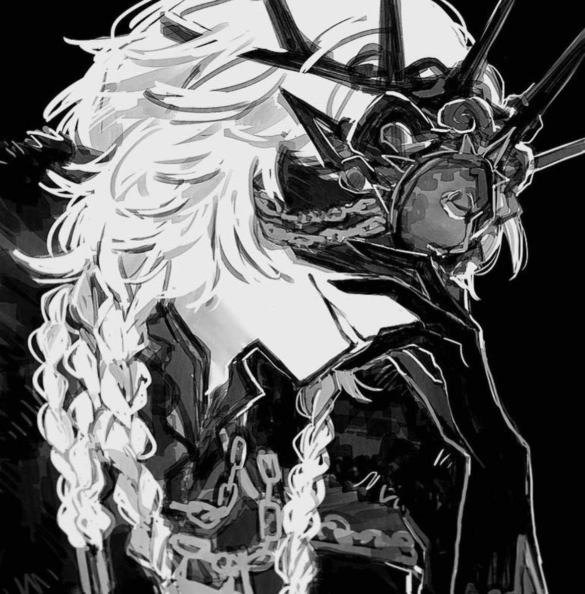 kpp_idty5's tweet photo. 3年前のイタカ実装されたくらいの時に描いた絵
#第五人格イラスト https://t.co/Seen7SuKre