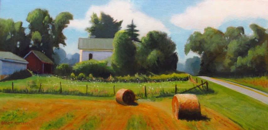 SaperGalleries's tweet photo. If you've traveled rural Michigan you've likely seen views as depicted in these oil paintings by Detroit artist Brant MacLean. Moods defined by light, shadow, and colors. Now in our center gallery and: https://t.co/r9fRYdqgW3. Pure Michigan! https://t.co/8q6BcpojD7