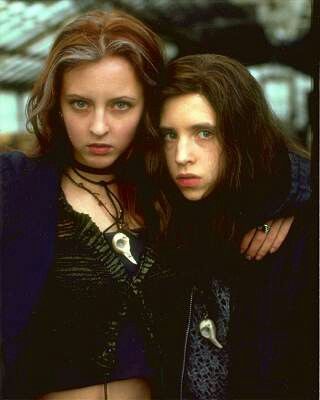 60sgrl's tweet photo. no one told me the actors who played the stepsisters in 'another cinderella story' (2008) were the sisters from 'ginger snaps' (2000) omg. could this imply that 'another cinderella story' is another one of their lives where they were reincarnated as sisters again? https://t.co/3KzmDm1GRw