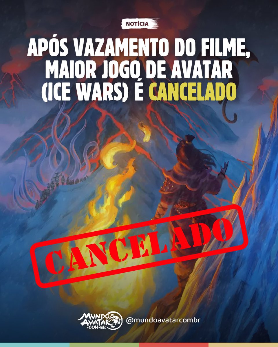 mundoavatar's tweet photo. O RPG AAA de Avatar está morto. ❌

Segundo a IGN, o ambicioso jogo de Avatar anunciado em 2024 não está mais em desenvolvimento. O projeto, conhecido pelo título provisório #AvatarIceWars, seria produzido pela Saber Interactive em parceria com a Paramount Game Studios e com colaboração do Avatar Studios.

A ideia era enorme: um RPG de ação AAA, para consoles e PC, protagonizado por um Avatar completamente novo, em uma história ambientada milhares de anos no passado. O jogo prometia exploração de mundo, domínio dos quatro elementos, combate ao lado de companheiros e uma nova expansão da mitologia da franquia.

Na época, o projeto chegou a ser descrito como “o maior videogame da história da franquia”. A previsão era de lançamento entre 2027 e 2028.

Agora, a Paramount Games confirmou que o jogo não estava em produção quando a nova estrutura da divisão foi formada após a fusão Paramount-Skydance. Segundo Shawn Kittelsen, havia muitas ambições na fase anterior da Paramount, mas não necessariamente a convicção, o suporte e a estrutura necessários para levar todos os projetos adiante.

Esse também é o primeiro grande cancelamento de um projeto ligado ao Avatar Studios desde o vazamento do filme animado de Aang, que colocou a franquia no centro de uma crise recente envolvendo a Paramount. Mas vale deixar claro: até o momento, não há indicação de que uma coisa tenha causado a outra.

A boa notícia, se é que dá para chamar assim, é que a Paramount não descartou um jogo AAA de Avatar no futuro. O que morreu foi esta versão específica: Ice Wars.

Avatar Legends: The Fighting Game, por enquanto, continua nos planos.