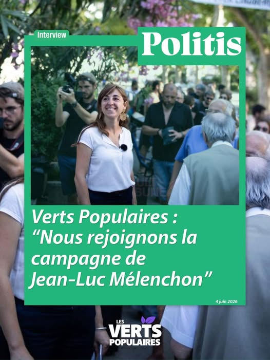 JRenardiere's tweet photo. Avec Les Verts Populaires, nous avons décidé de rejoindre la campagne de  Jean-Luc Mélenchon pour l’élection présidentielle de 2027.
https://t.co/NfNVyAQVeQ https://t.co/EVuvqXl4xG