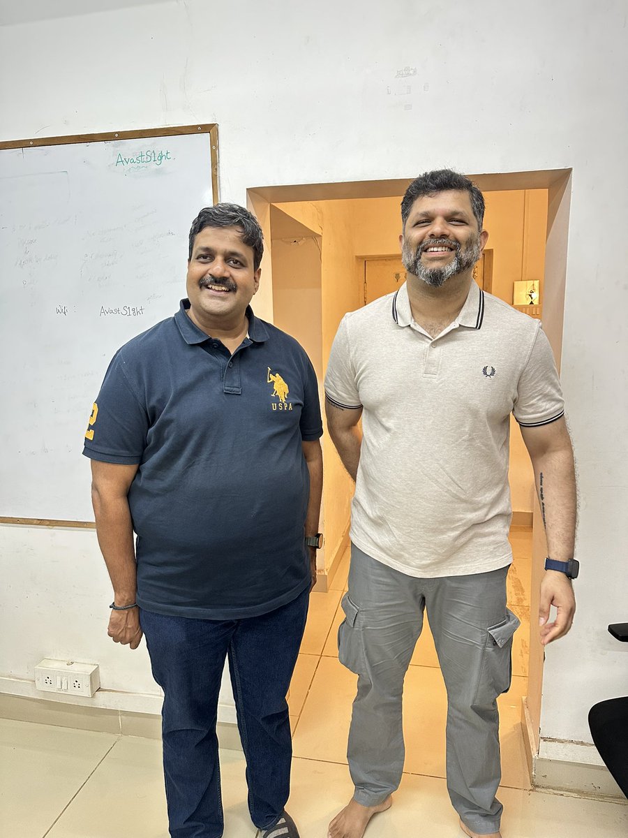 chandru2win's tweet photo. Glad to witness what happens when like minded people come together.

Today at the AI Learn Circle x Doing Things AI: Build with Al Chennai: Product Showcase, Karthik Shankar and Sriram Dharmarajan delivered a masterclass on product-market fit.

Building a product is one part of the journey.
Understanding whether it solves a real problem, creates value, and can find its market is what truly matters.

More insights from today's session coming soon.

@kamalikaPoddar @1997harkirat