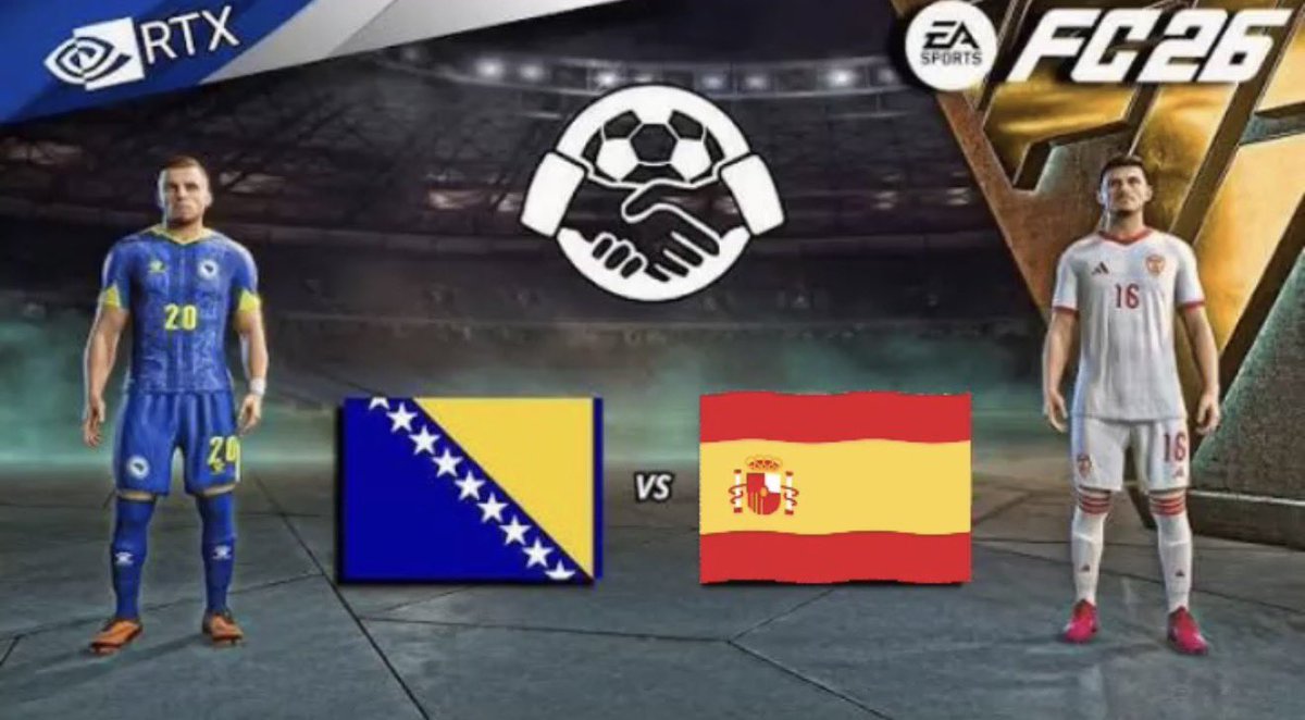_MiloradDodik's tweet photo. 🚨 𝗕𝗥𝗘𝗔𝗞𝗜𝗡𝗚: EA Sports’ simulation predicts Bosnia &amp; Herzegovina 🇧🇦 will win the 2026 World Cup.

They have correctly predicted the last four World Cup winners in a row:

🏆 2022: Argentina
🏆 2018: France
🏆 2014: Germany
🏆 2010: Spain https://t.co/9y0qZVOs75