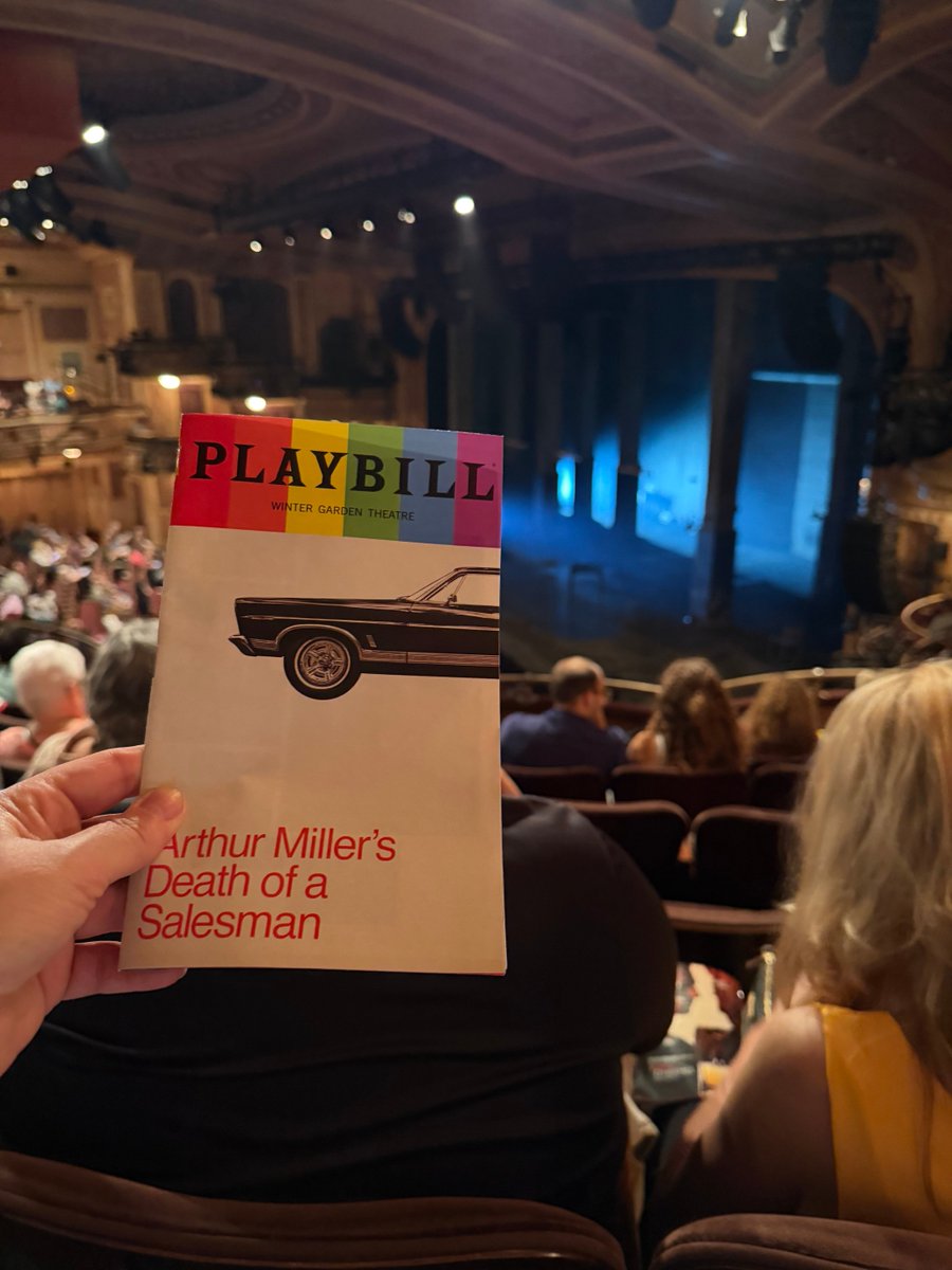 MyNameMe99's tweet photo. Death of Sales Man June 6 2026 #Broadway # NYC https://t.co/nF9FQyxJL4